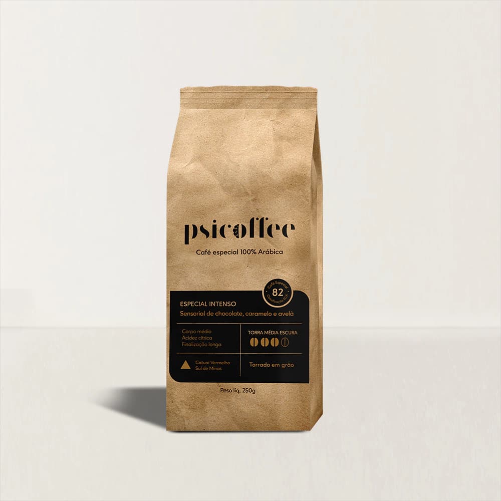 Café em grãos especial intenso 250g