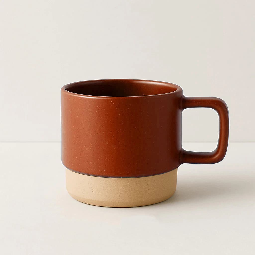 Caneca de cerâmica Terracota 120 ml